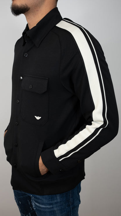 Emporio Armani EA7 Crna Sportska-Elegantna Košulja/Kaput SS2026