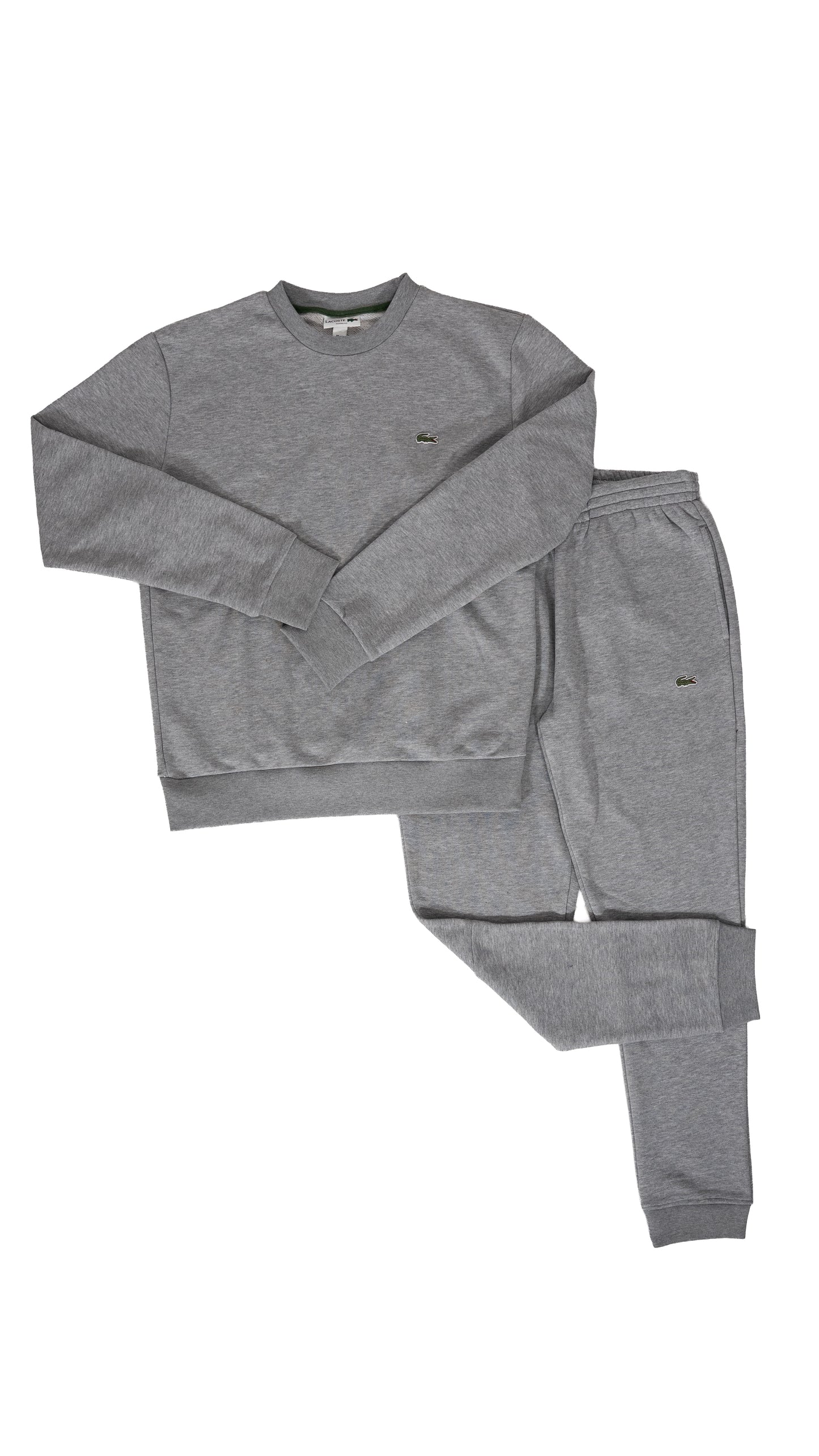 Lacoste Sivi Komplet sa Basic Logom