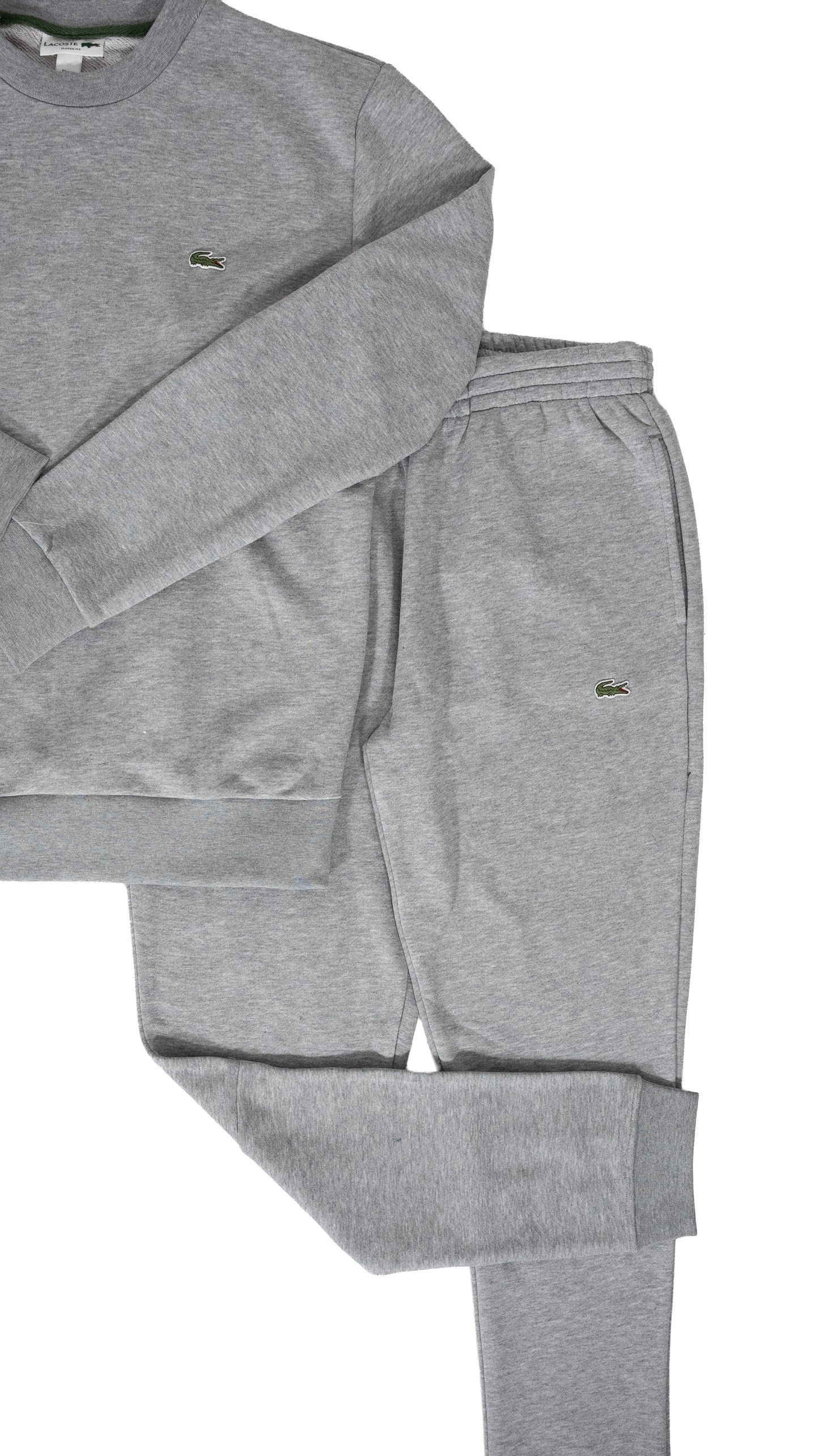 Lacoste Sivi Komplet sa Basic Logom