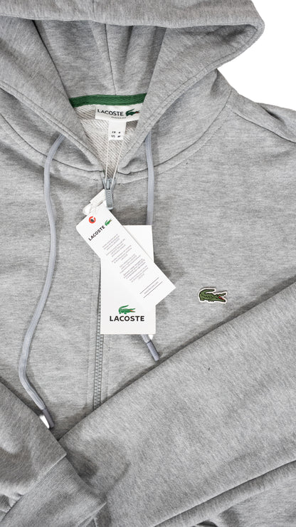 Lacoste Full-Zip Sivi Komplet sa Basic Logom