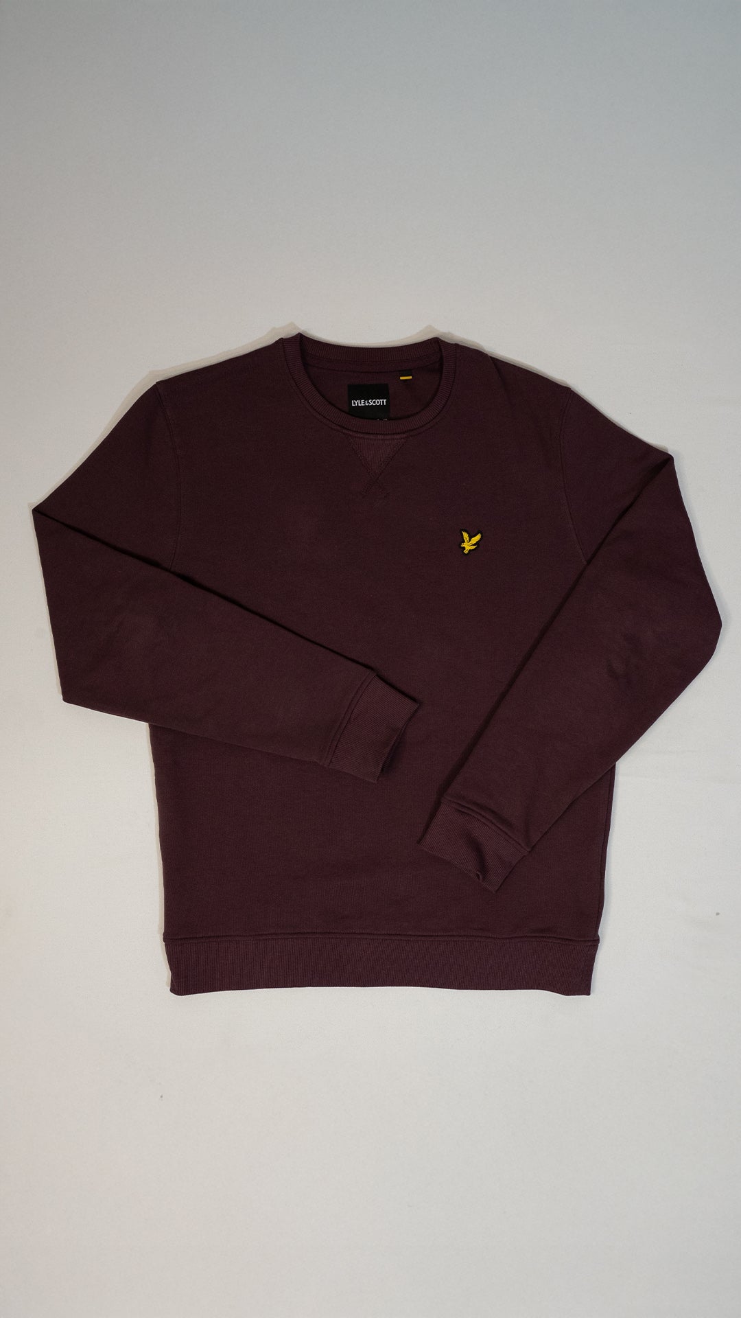 Lyle & Scott Vintage Bordo Duks sa Basic Logom