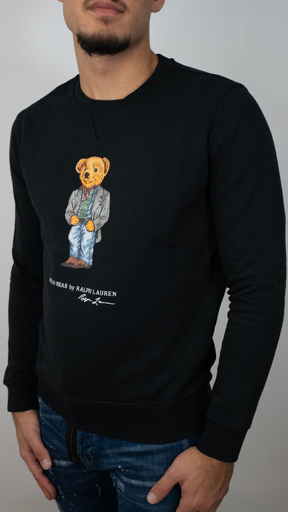 Polo Ralph Lauren Crni Duks sa Bear Logom