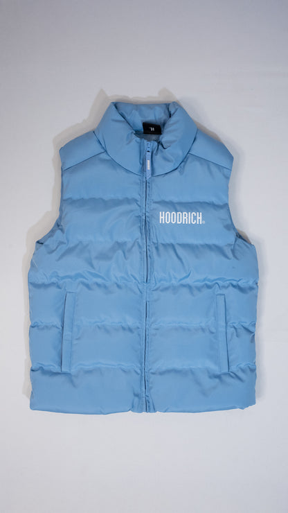 HOODRICH Baby Blue Prsluk sa Back Printom