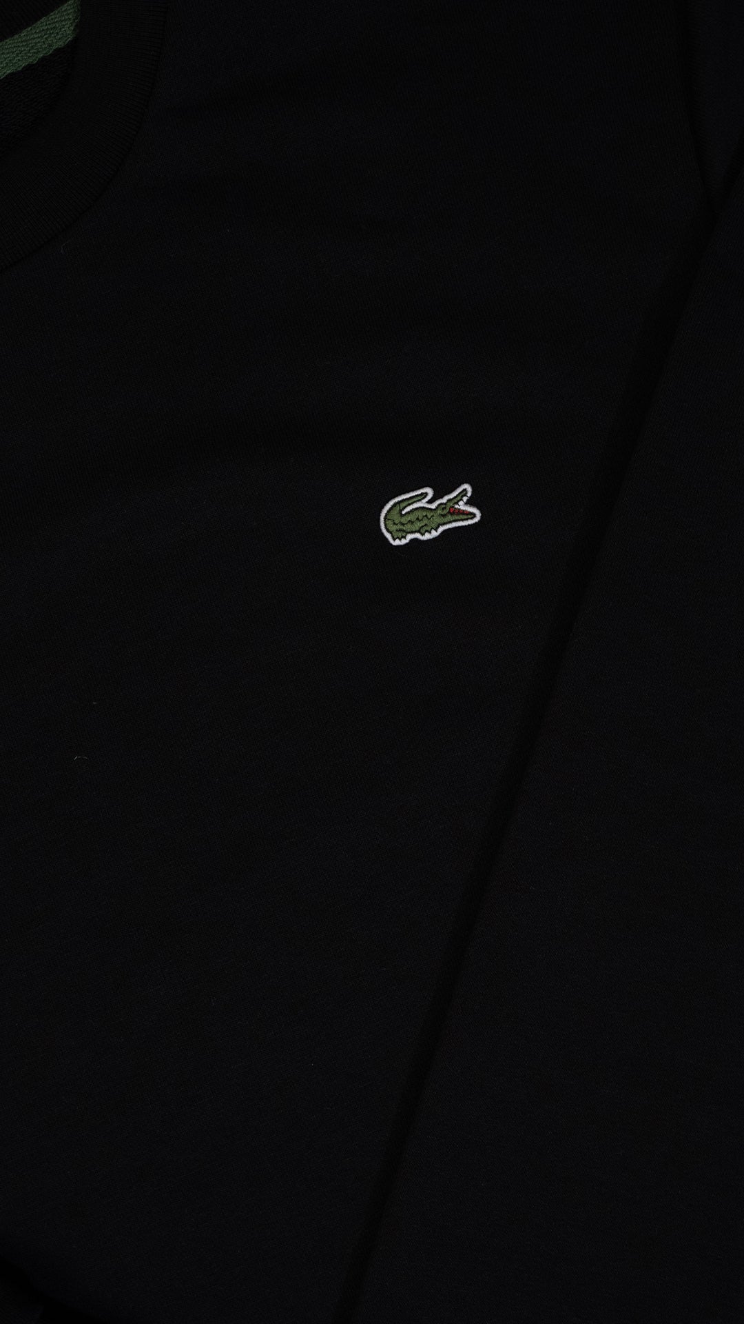 Lacoste Crni Komplet sa Minimalistic Logom