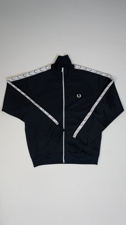 Fred Perry Teget Full-Zip Duks sa Logom na Rukavima