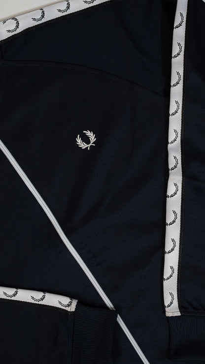 Fred Perry Teget Full-Zip Duks sa Logom na Rukavima