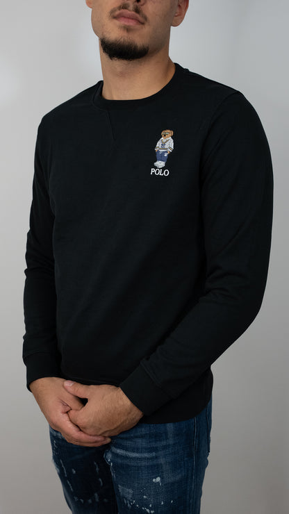 Polo Ralph Lauren Crni Duks sa Mini Bear Logom