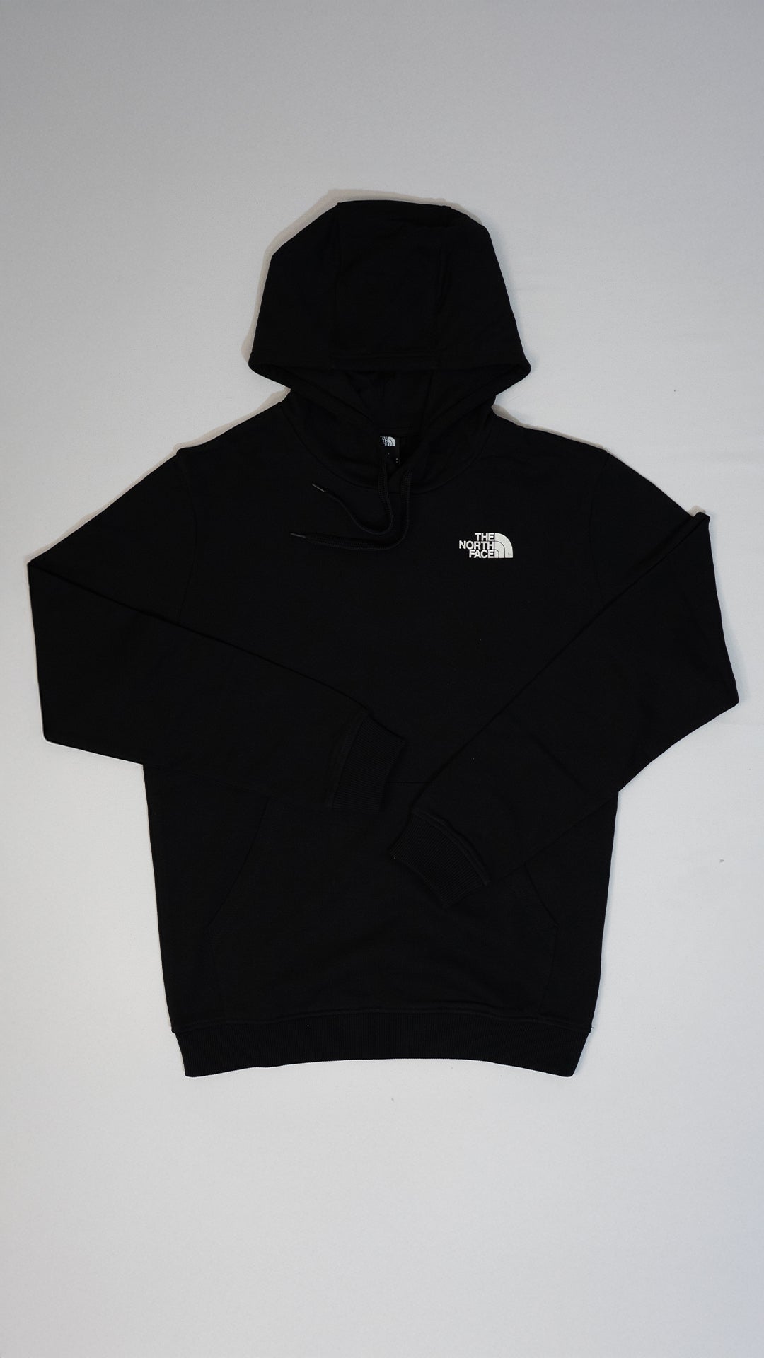 The North Face Crni Duks sa Neon Mountain Logo Printom na Ledima