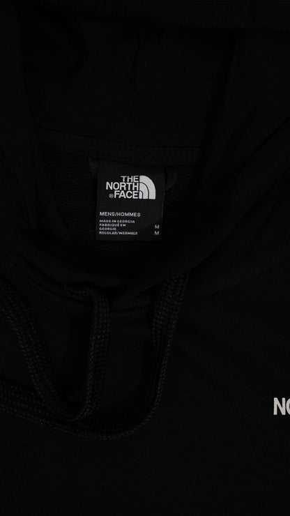 The North Face Crni Komplet sa Neon Mountain Printom