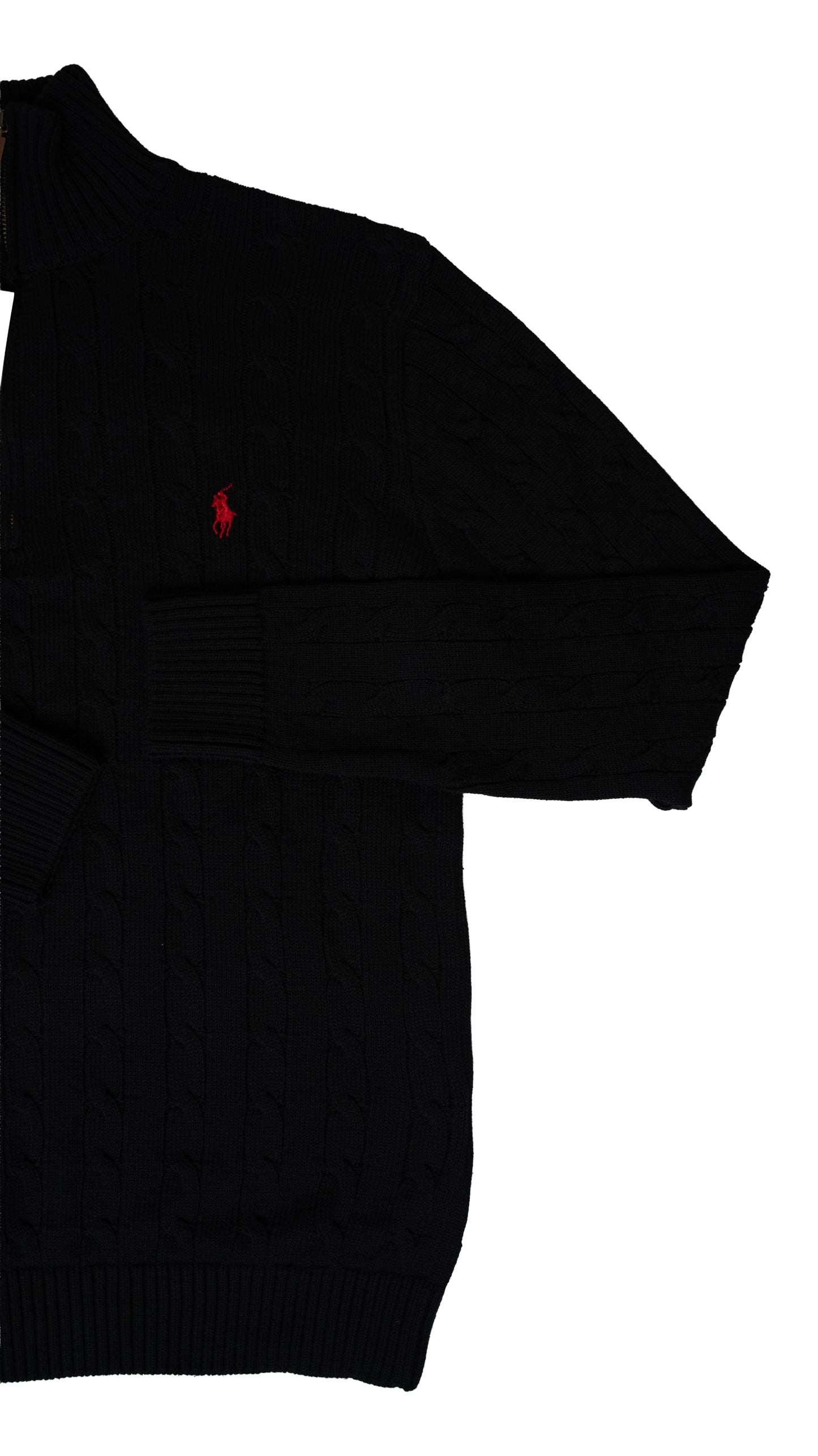 Polo Ralph Lauren Crni Quarter-Zip Džemper