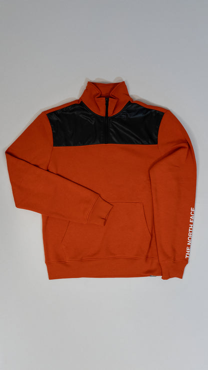 The North Face Narandžasti Hybrid Quarter-Zip Duks
