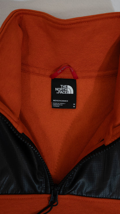 The North Face Narandžasti Hybrid Quarter-Zip Duks