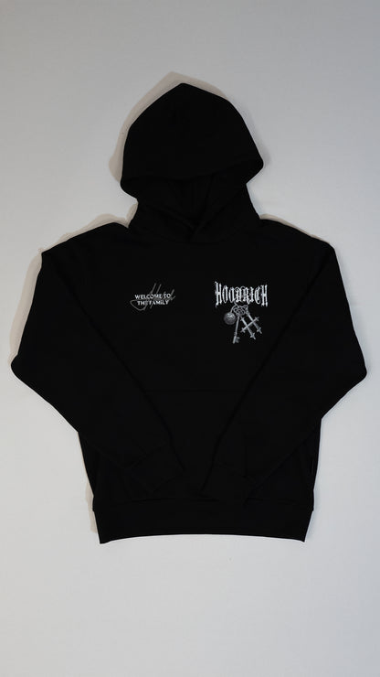 HOODRICH Crni Duks sa Printom na Leðima