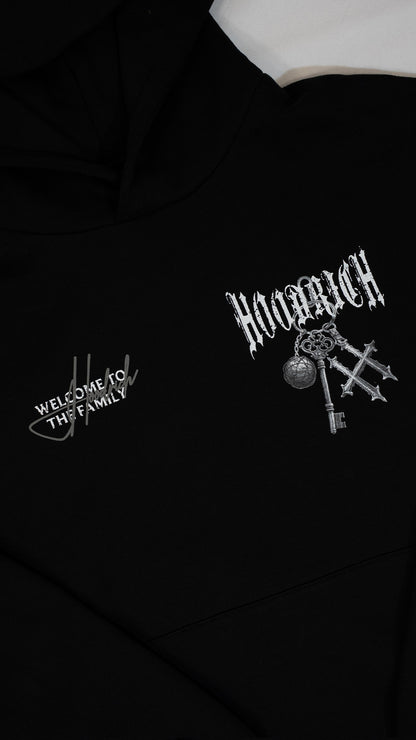 HOODRICH Crni Duks sa Printom na Leðima