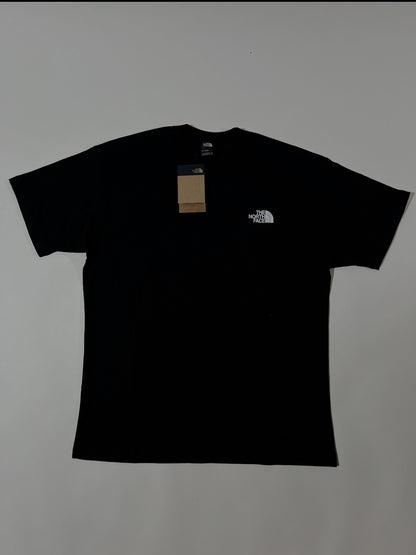 The North Face Crna Majica sa Narandžastim Mauntain Printom