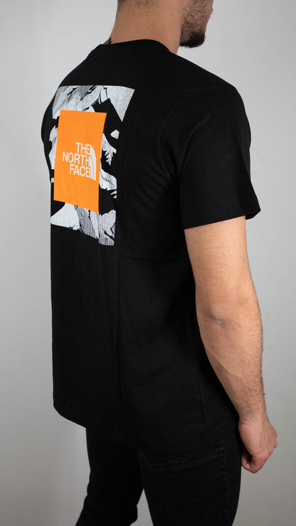 The North Face Crna Majica sa Velikim Logom na Leðima