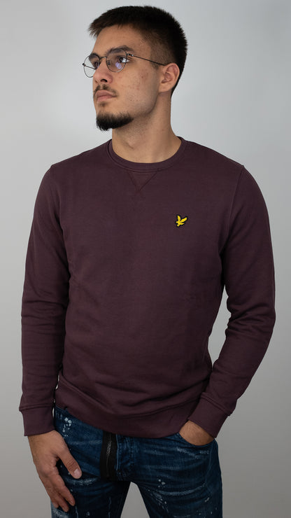 Lyle & Scott Vintage Bordo Duks sa Basic Logom