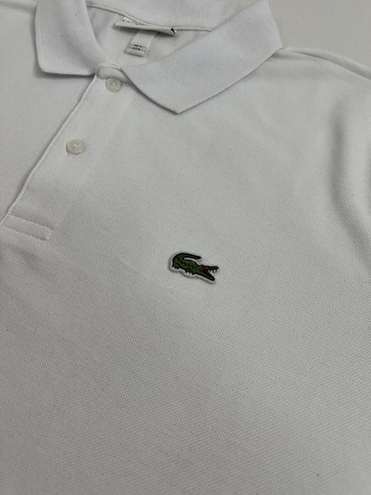 Lacoste Bela Majica na Kragnu sa Basic Logom
