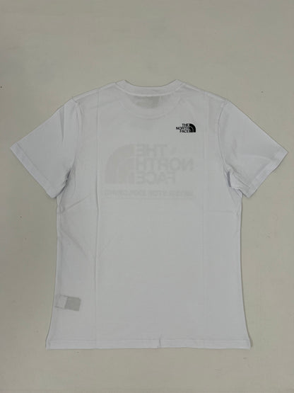 The North Face Bela Majica sa Printom