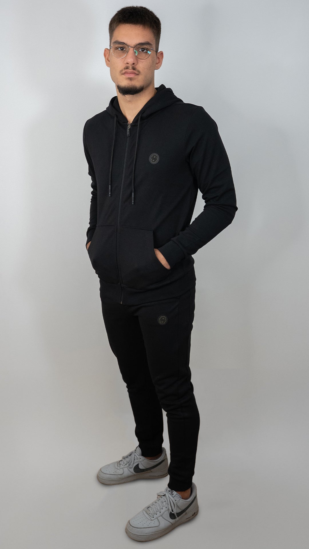 BOSS Crni Mercerised Komplet sa Logom