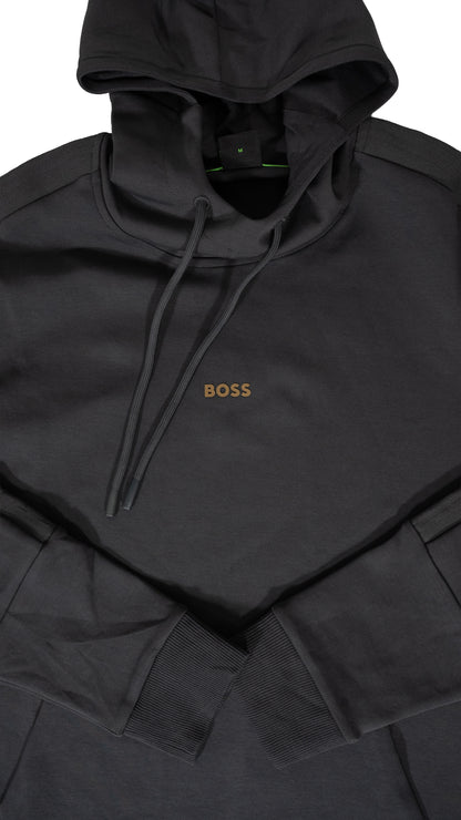 BOSS Sivi Duks sa Logom i Detaljima na Rukavima