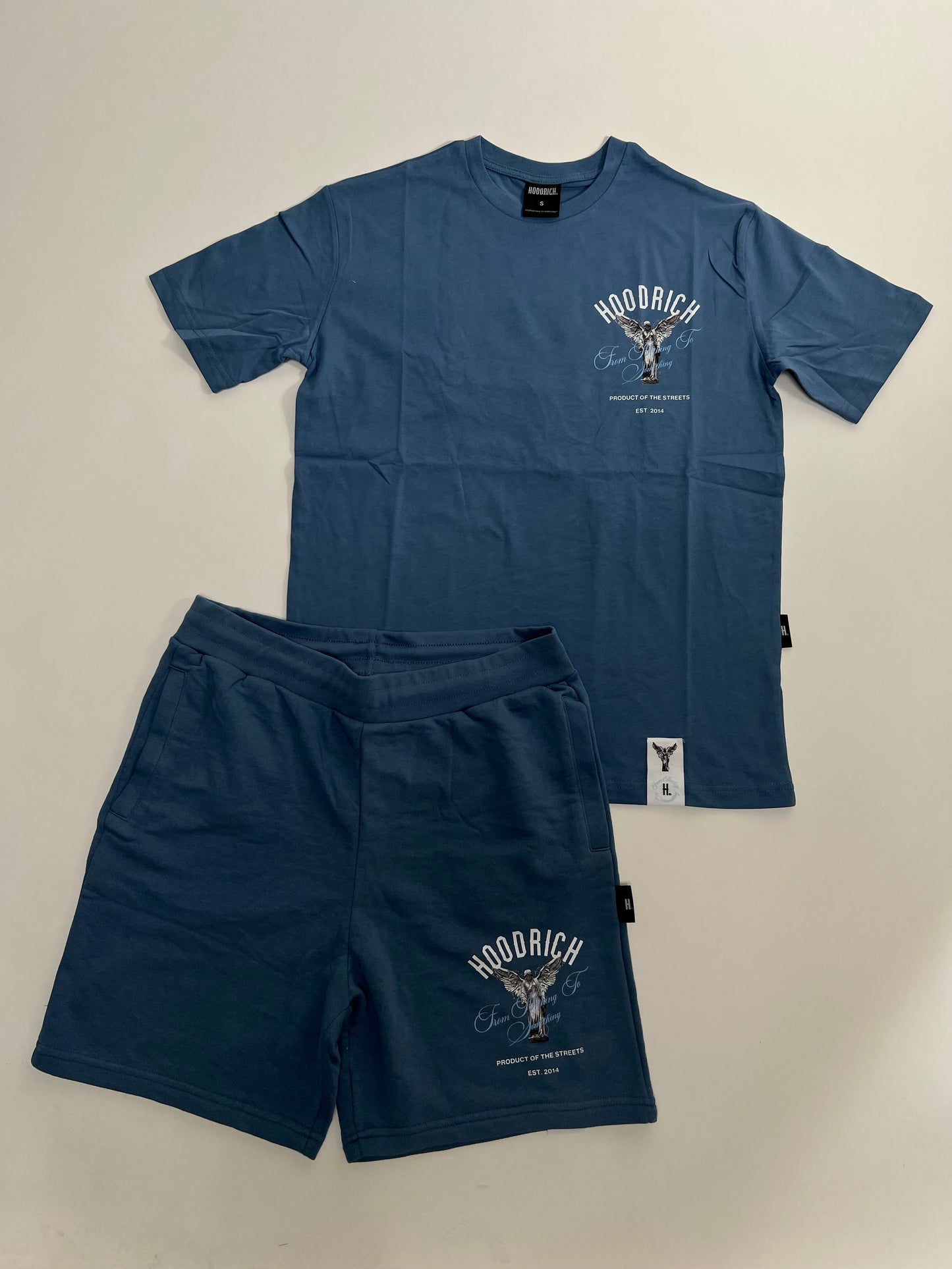 HOODRICH Baby Blue Angel Komplet Šorc i Majica
