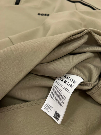 BOSS Krem Quarter-Zip Komplet sa Detaljima SS2026