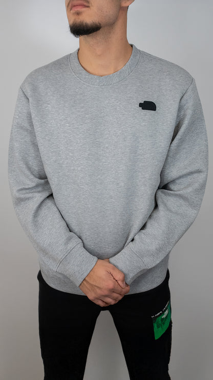 The North Face Sivi Duks sa Crnim Gumenim Logom