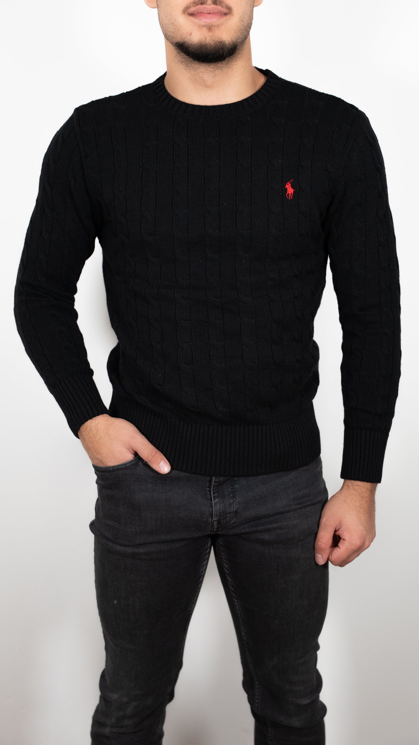 Polo Ralph Lauren Crni Džemper sa Logom