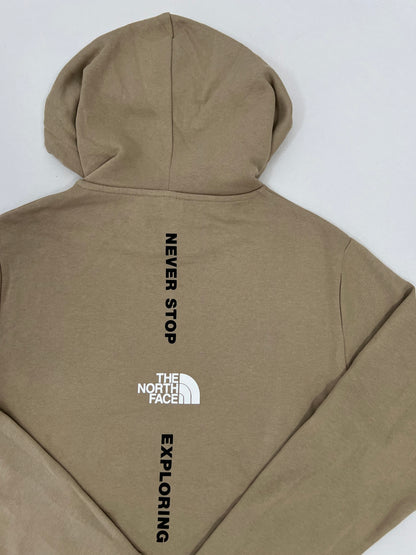 The North Face Krem Duks sa Vertical Printom na Leðima