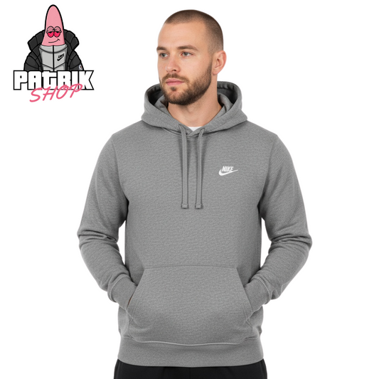 Nike Sivi Duks sa Kapuljačom i Logom