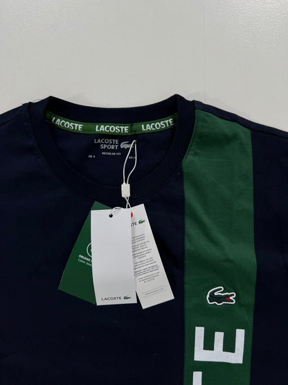 Lacoste Sport Navy Logo Print Majica