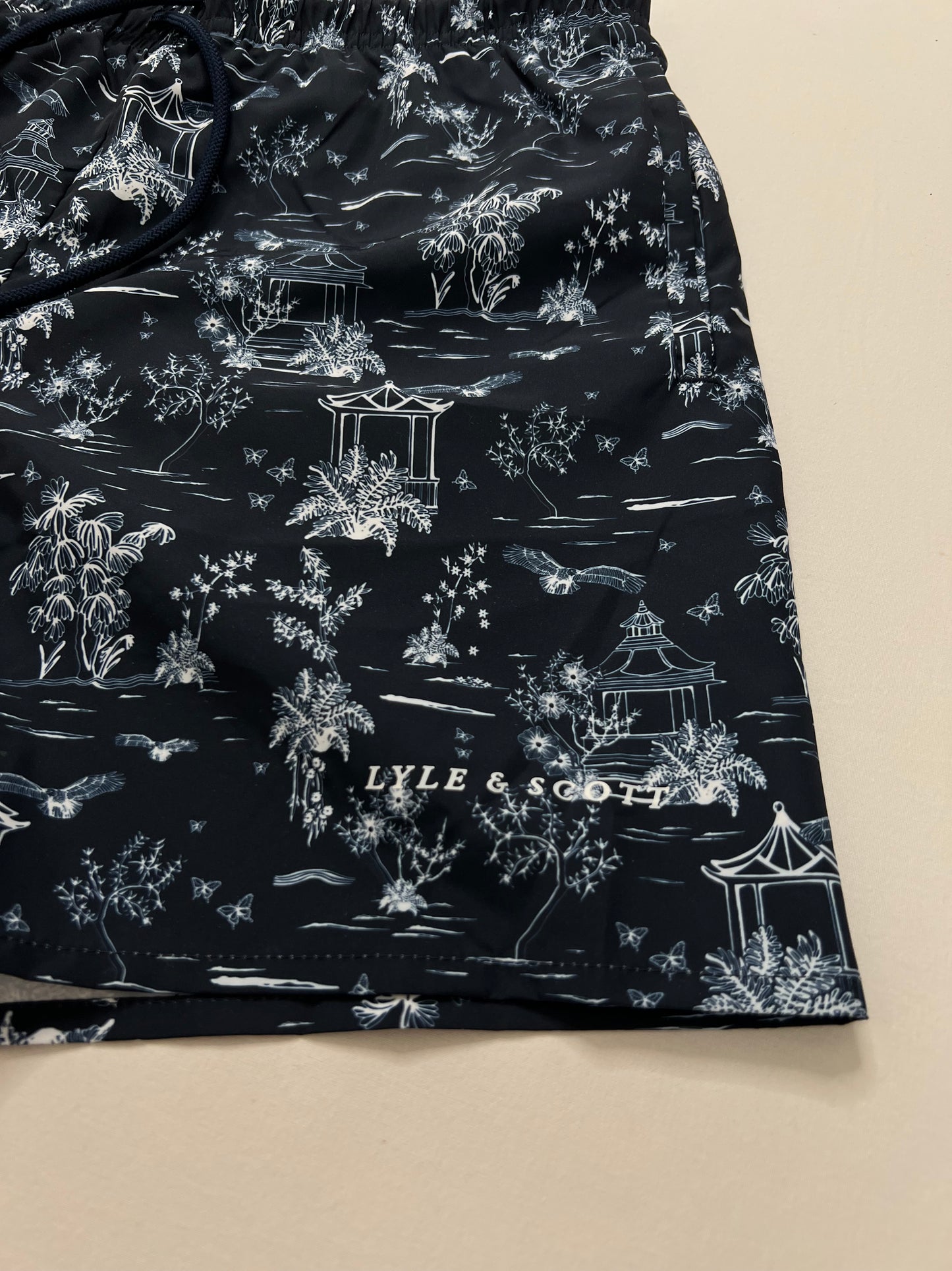 Lyle & Scott Teget Šareni Šorc za Kupanje