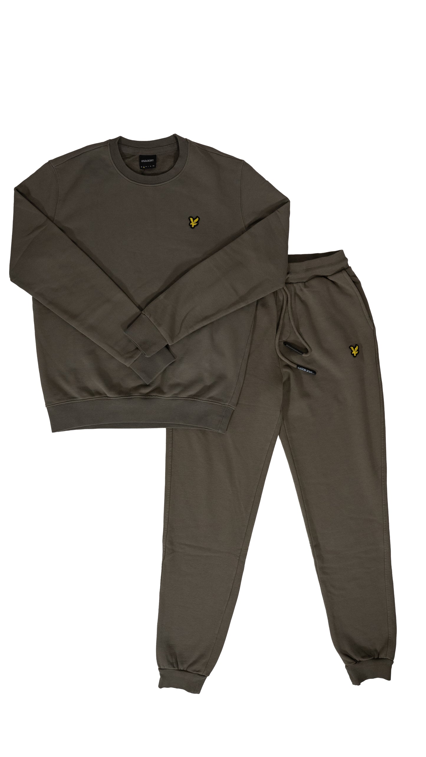 Lyle & Scott Vintage Maslinasti Komplet sa Vintage Šivenim Logom