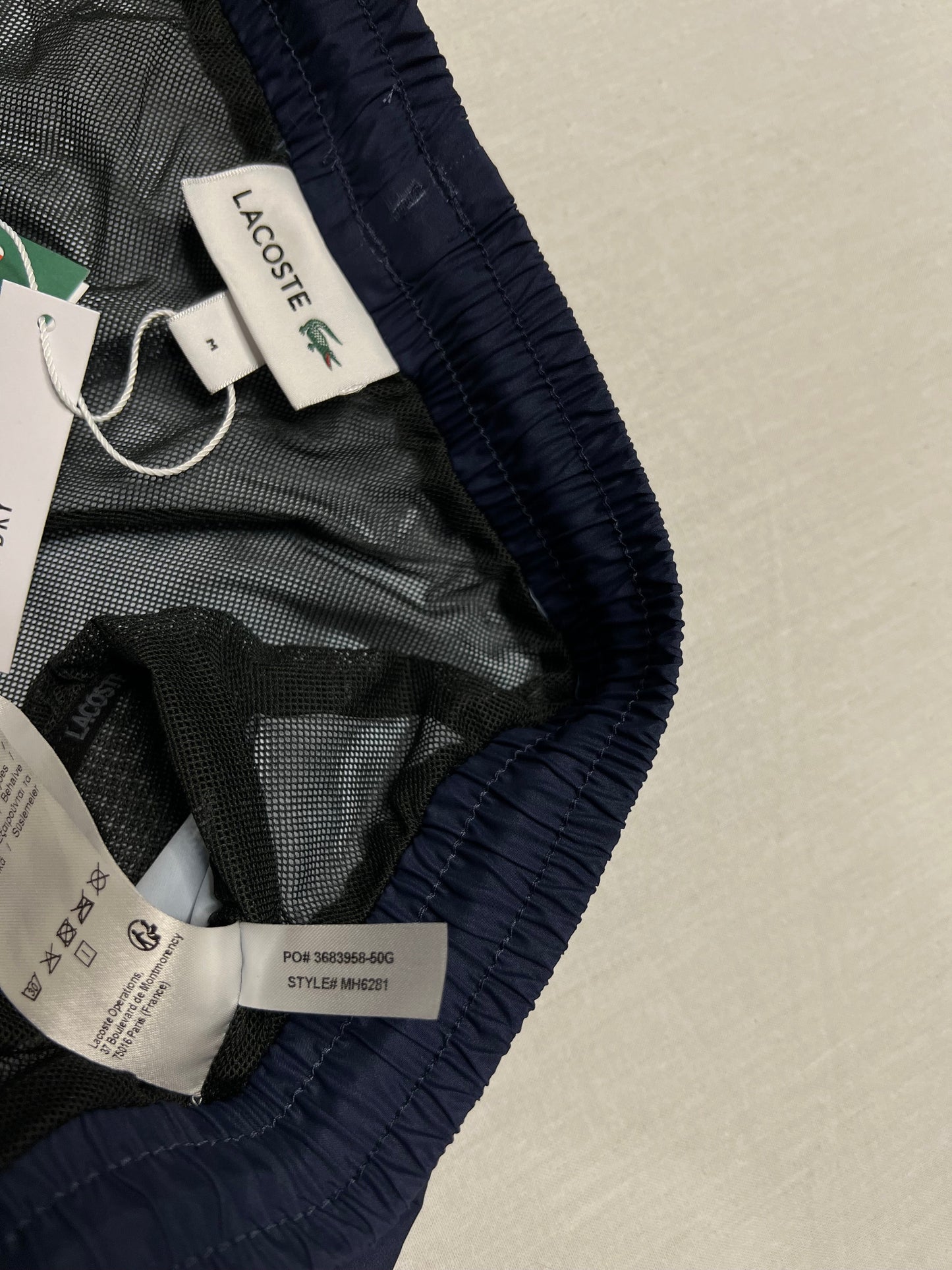 Lacoste Plavi Šorc za Kupanje sa Big Croc Printom