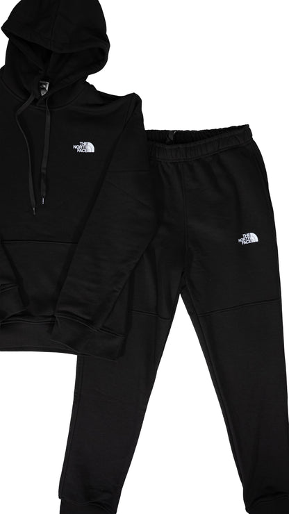 The North Face Crni Komplet sa Basic Logom na Leðima