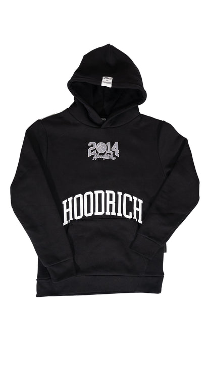 HOODRICH Crni Duks sa Money Collector Printom na Leðima