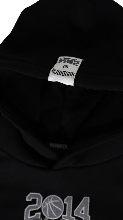 HOODRICH Crni Duks sa Money Collector Printom na Leðima