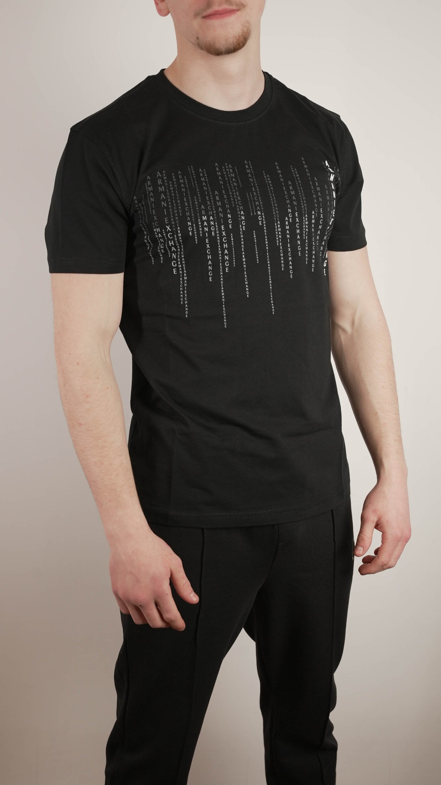 Armani Exchange Crna Majica