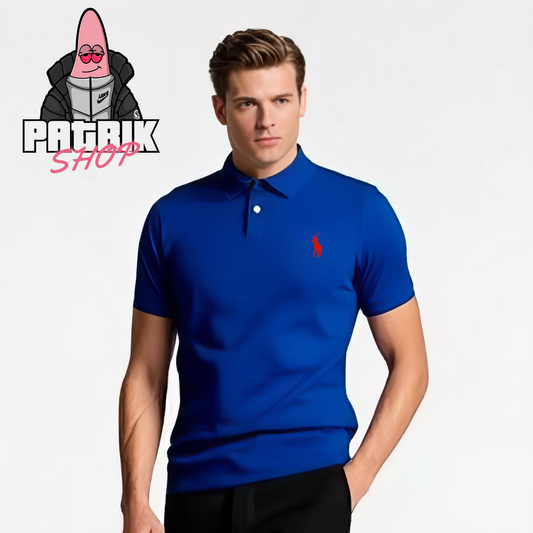 Polo Ralph Lauren Royal Blue Majica Na Kragnu