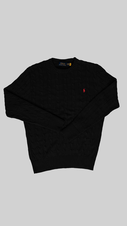 Polo Ralph Lauren Crni Džemper sa Logom