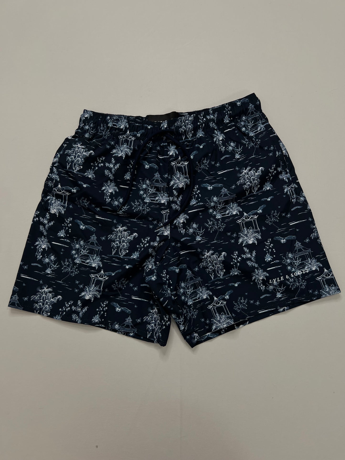 Lyle & Scott Teget Šareni Šorc za Kupanje