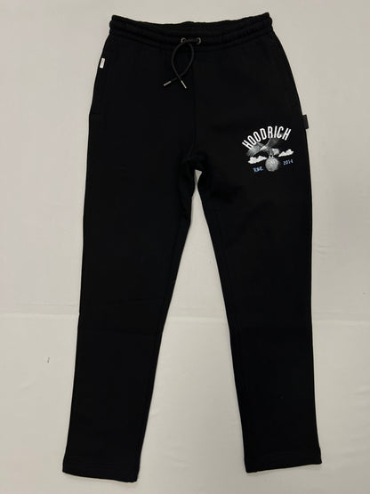 HOODRICH Crni Komplet sa Orao Printom na Leðima