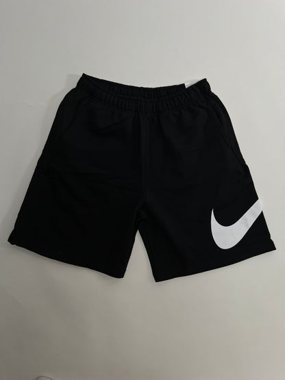 Nike Crni Šorc sa Velikim Logo Printom