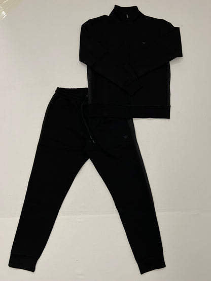 Emporio Armani EA7 Crni Full-Zip Komplet