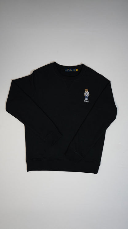 Polo Ralph Lauren Crni Duks sa Mini Bear Logom