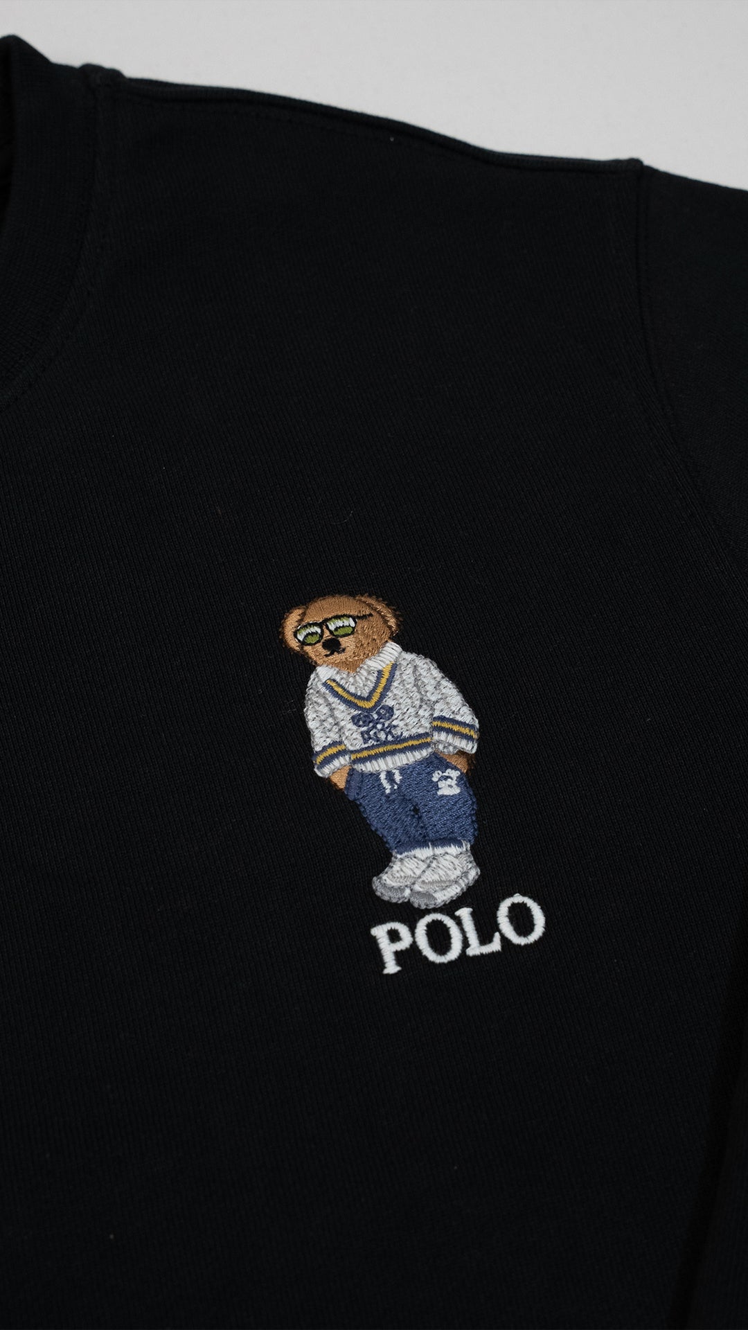 Polo Ralph Lauren Crni Duks sa Mini Bear Logom