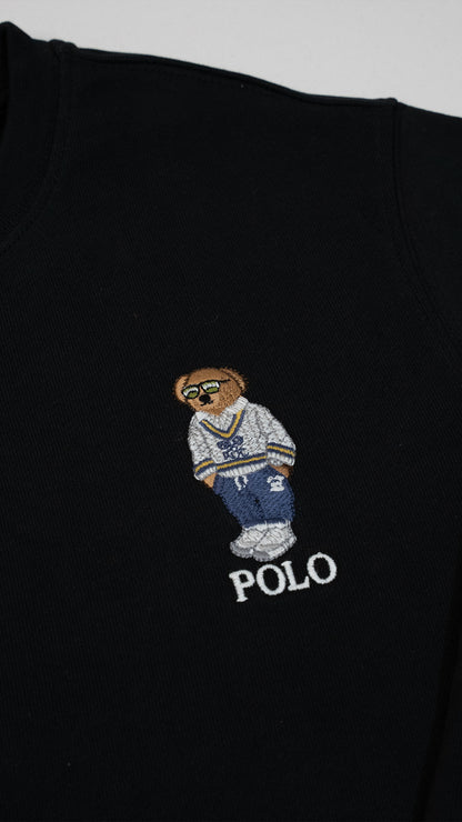 Polo Ralph Lauren Crni Duks sa Mini Bear Logom