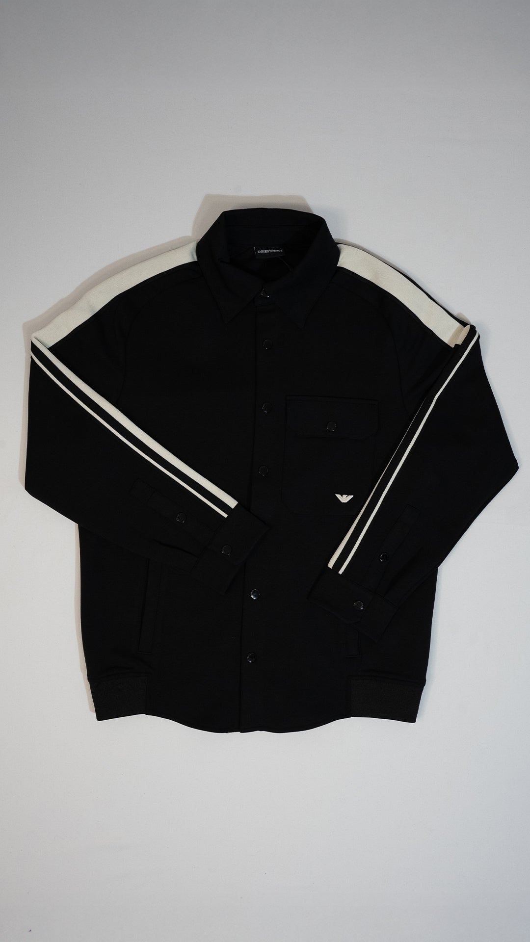 Emporio Armani EA7 Crna Sportska-Elegantna Košulja/Kaput SS2026