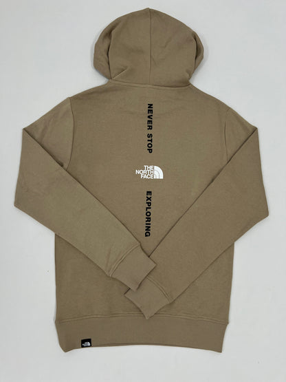 The North Face Krem Duks sa Vertical Printom na Leðima